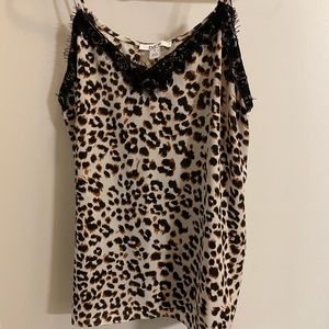 Leopard print cami